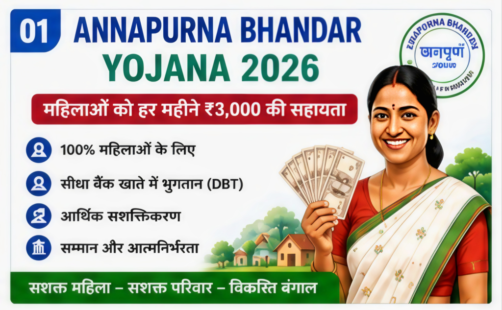 West Bengal Annapurna Bhandar Status Check Online 2026: Complete Application & Payment Status Guide