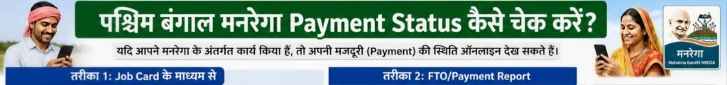 West Bengal MGNREGA Payment Status Check 2026 – जॉब कार्ड पेमेंट ऑनलाइन देखें (Step-by-Step Guide)